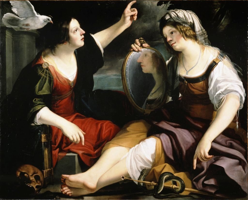 Wisdom and Prudence by Francesco Rustici, 1610–1625