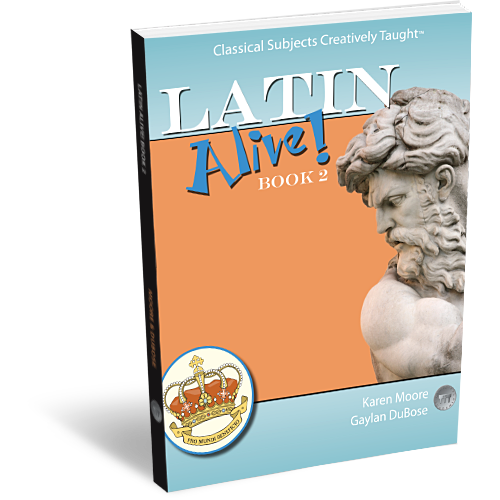 Image of text book for Latin 2